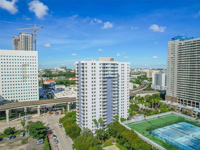 850 N Miami Ave Unit W-906, Miami, FL 33136 - view of property with a city view