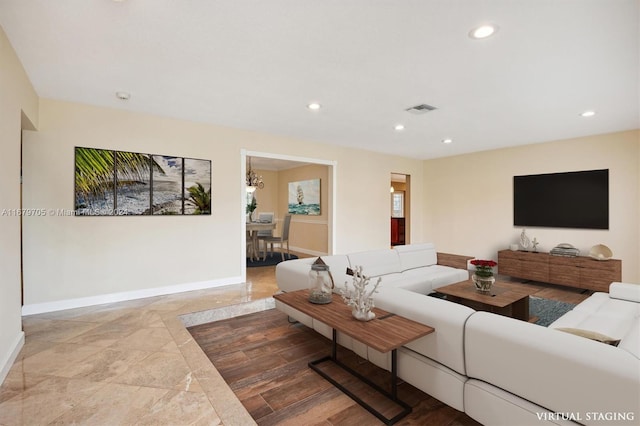 view of living room