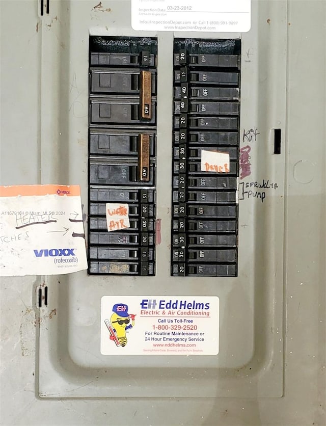 utilities featuring electric panel