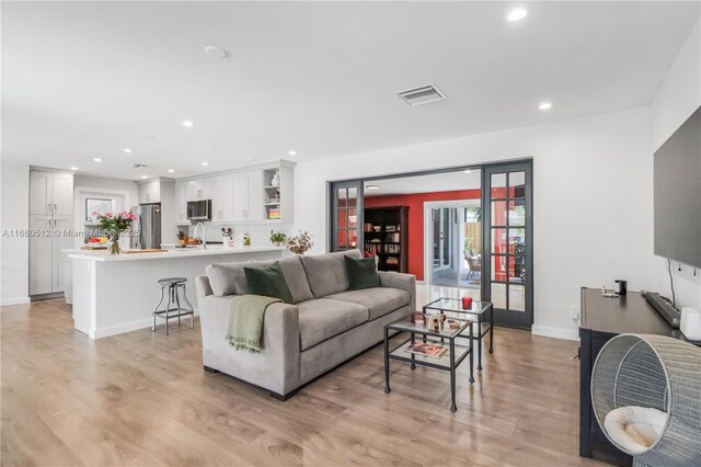 interior space featuring a fireplace and tile patterned floors