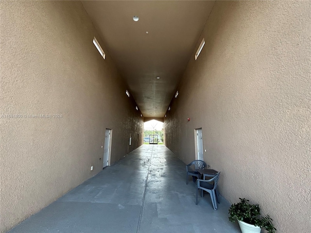 view of hallway