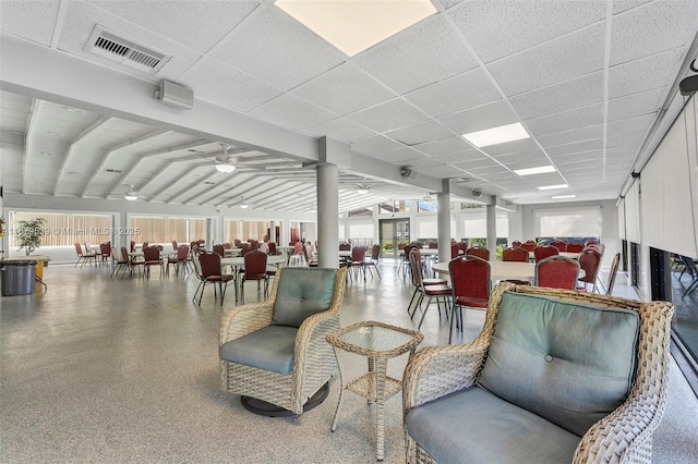 442 Pine Glen Ln Unit D-2, Green Acres, FL 33463 - lobby with a drop ceiling