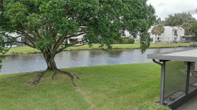 property view of water