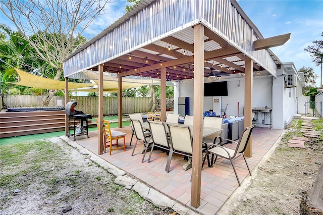 view of patio