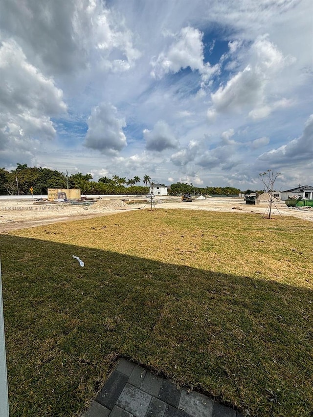 view of yard