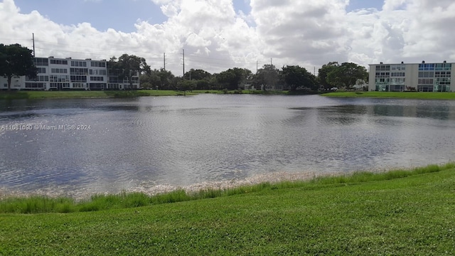 view of water feature