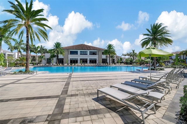 view of swimming pool