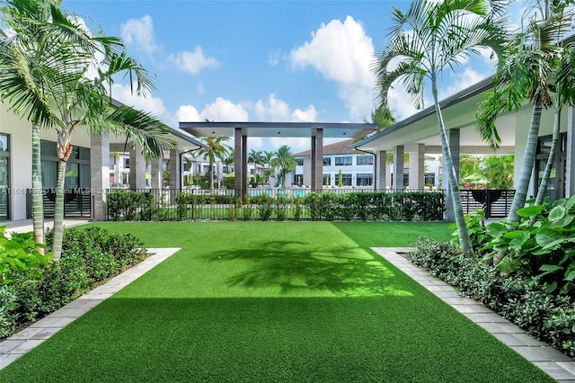 view of yard
