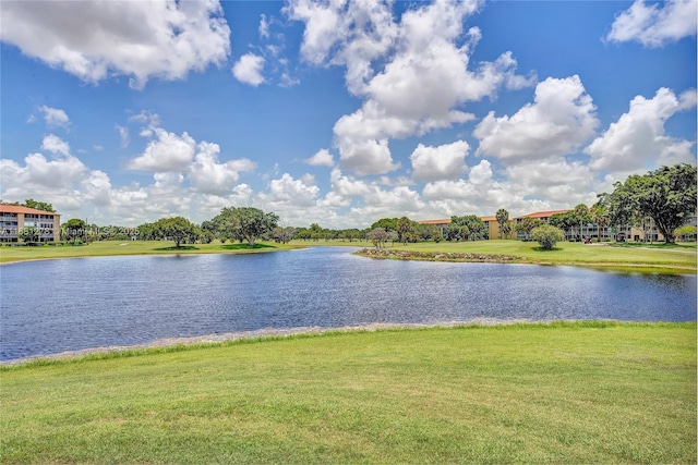 property view of water