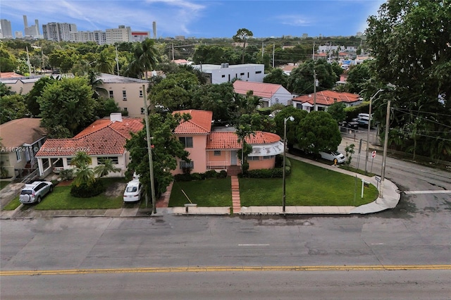 bird's eye view