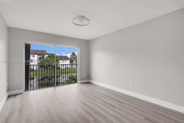 2394 NW 97th Way Unit 2394, Pembroke Pines, FL 33024 - unfurnished room with wood finished floors