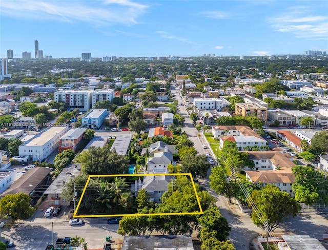 405 SW 11th Ave, Miami, FL 33130 - view of urban area featuring property parcel outlined