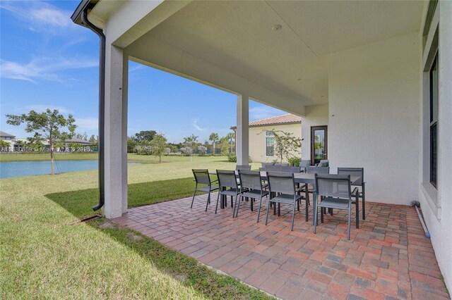 view of patio / terrace featuring outdoor lounge area