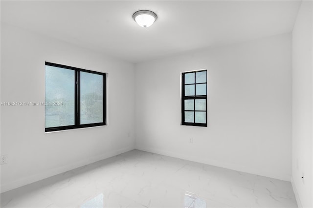 empty room with plenty of natural light