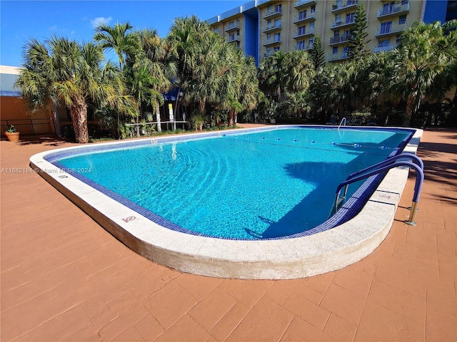 view of swimming pool