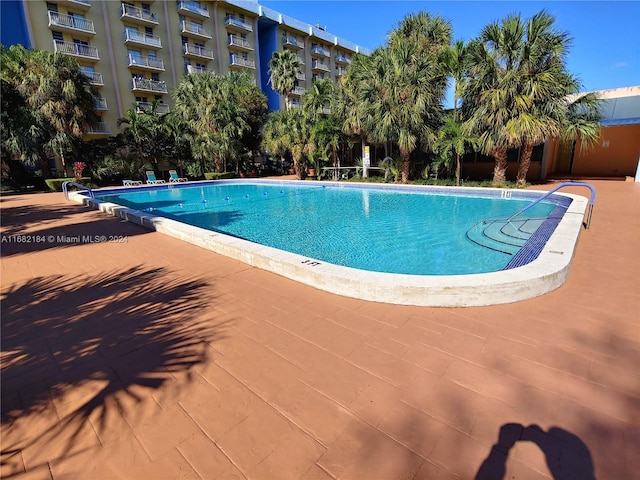 view of swimming pool