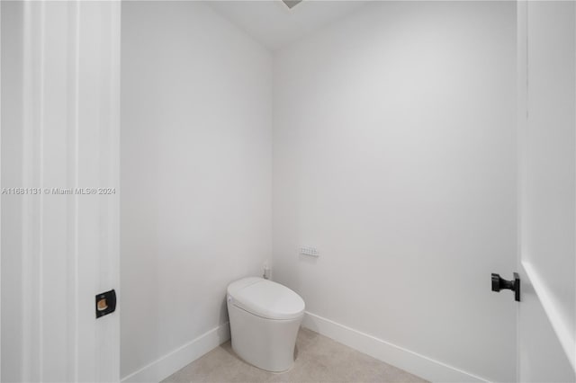 bathroom with toilet