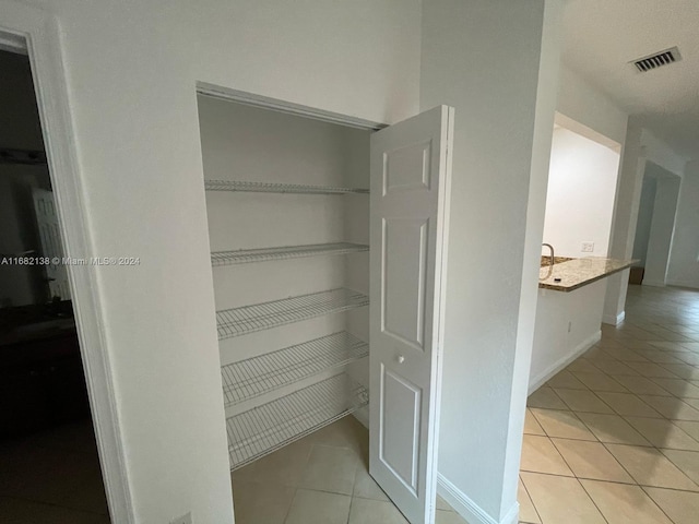 view of pantry