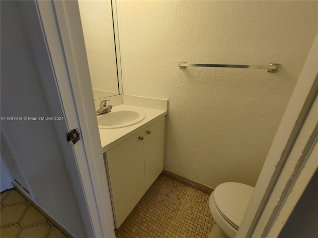 1305 W 53rd St Unit 410, Hialeah, FL 33012 - half bath with vanity and tile patterned floors