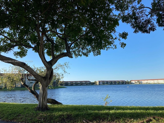 view of water feature