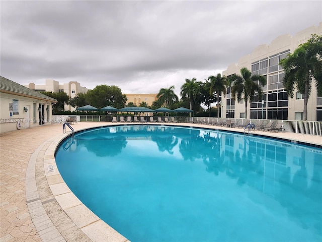 view of swimming pool