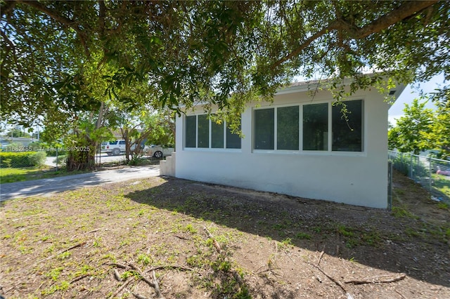 view of property exterior