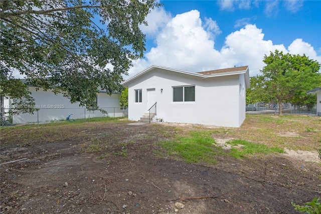 view of rear view of house