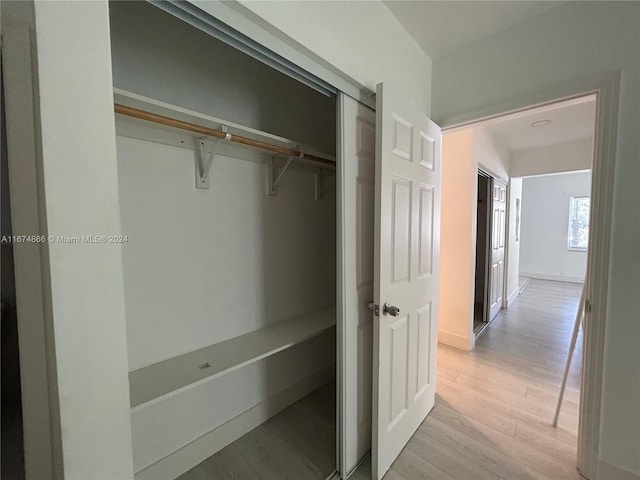 view of closet