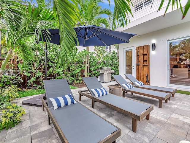 1808 Coral Ridge Dr Unit 1808, Fort Lauderdale, FL 33305 - view of patio / terrace with area for grilling