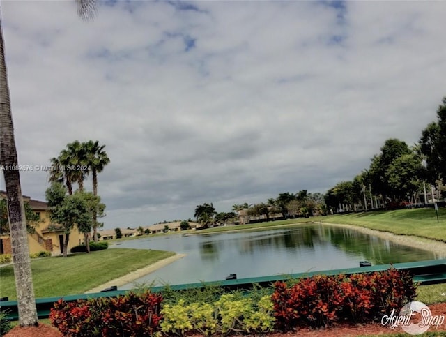 view of water feature