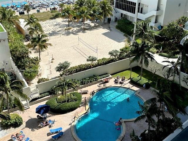 view of pool