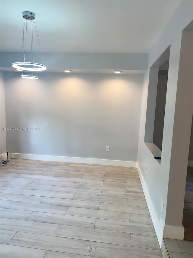 view of unfurnished room