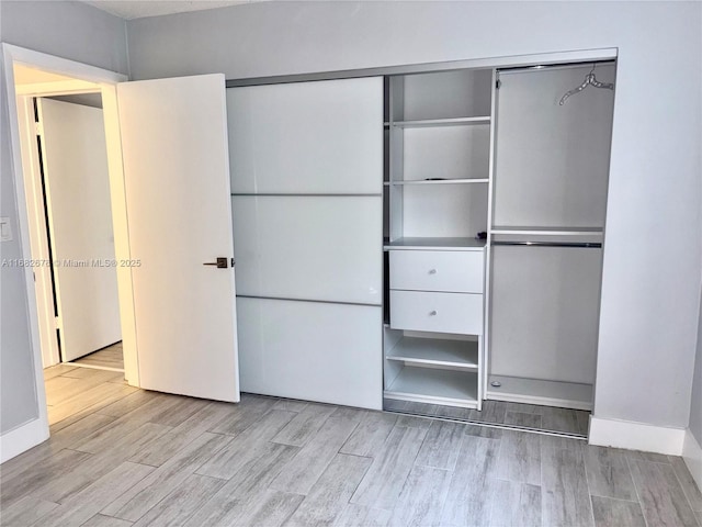 view of closet
