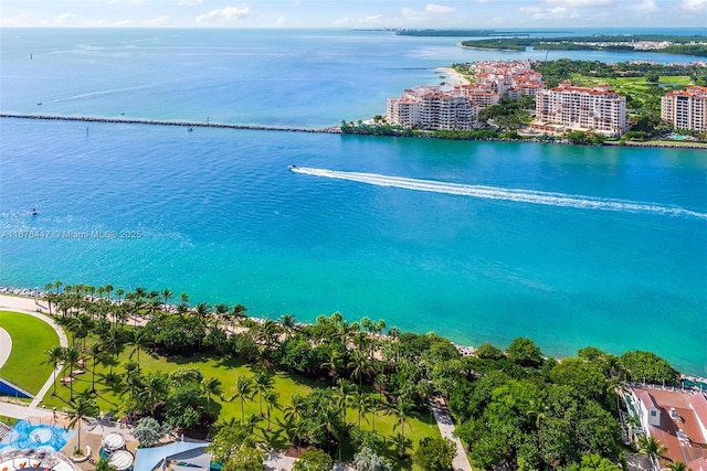100 S Pointe Dr Unit 3402, Miami Beach, FL 33139 - drone / aerial view of a large body of water
