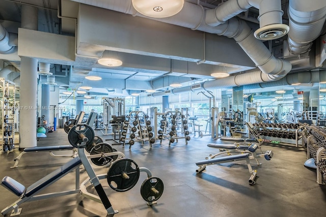 100 S Pointe Dr Unit 3402, Miami Beach, FL 33139 - view of gym