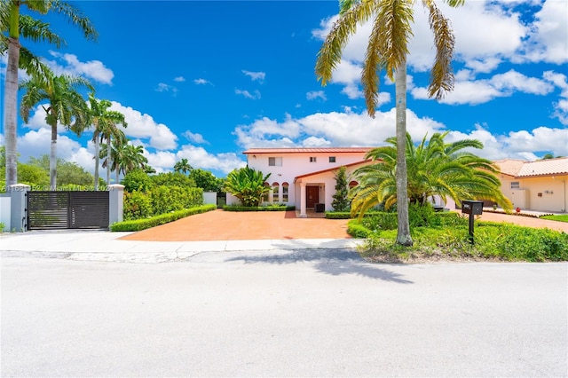 view of mediterranean / spanish-style home