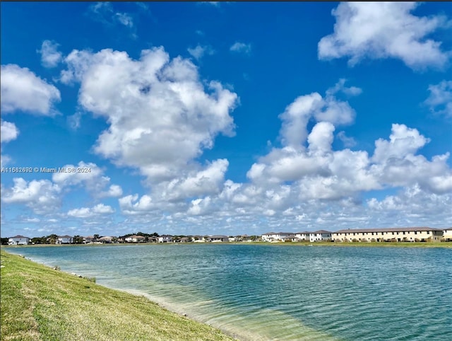 property view of water