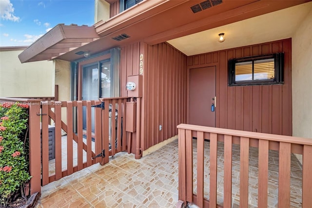 428 SE 11th Ter, Dania Beach, FL 33004 - entrance to property featuring board and batten siding