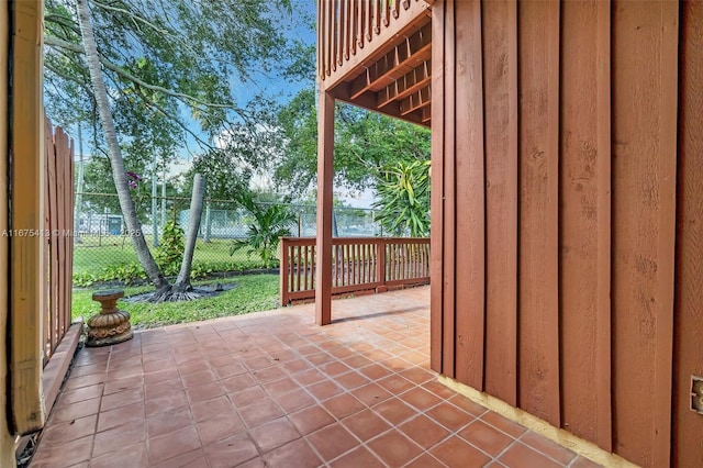 428 SE 11th Ter, Dania Beach, FL 33004 - view of patio / terrace with fence