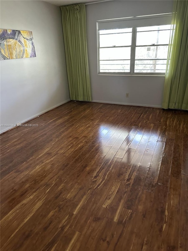 4103 Newport U Unit 4103, Deerfield Beach, FL 33442 - unfurnished room featuring hardwood / wood-style flooring and baseboards
