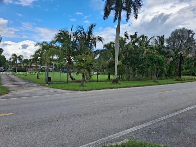 view of road