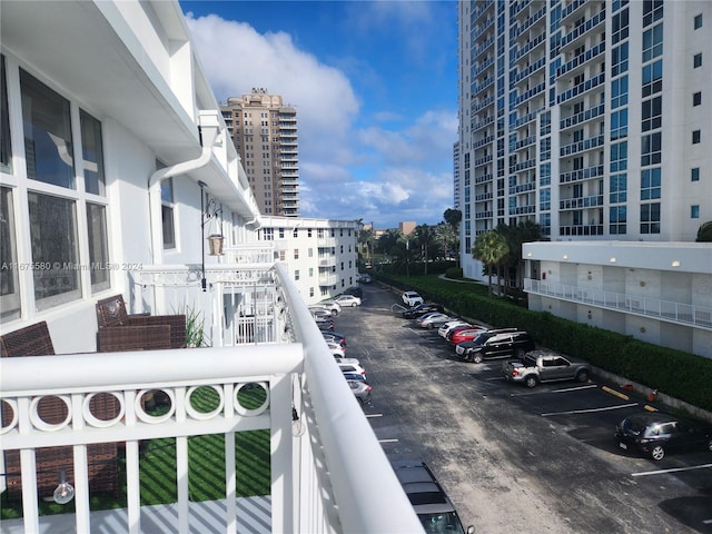 1913 S Ocean Dr Unit 423, Hallandale Beach, FL 33009 - balcony featuring a city view