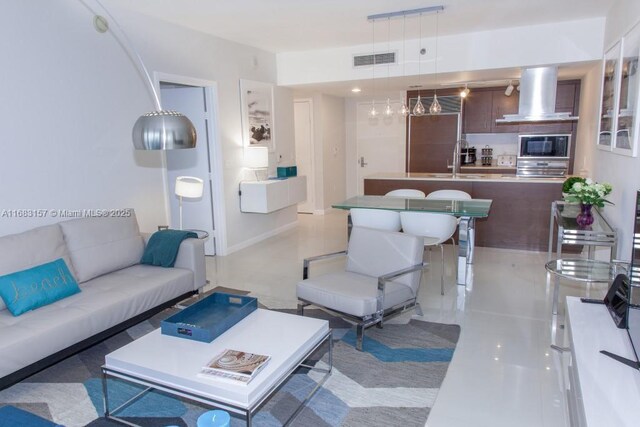485 Brickell Ave Unit 3906, Miami, FL 33131 - view of living room