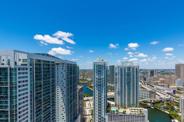 485 Brickell Ave Unit 3906, Miami, FL 33131 - view of city with a nearby body of water and a notable bridge