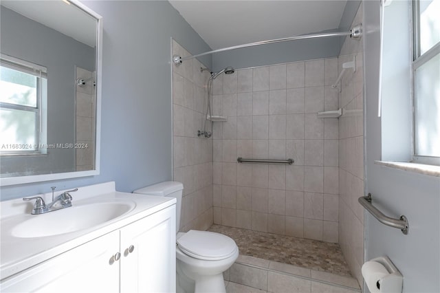 2510 SW Natura Blvd, Deerfield Beach, FL 33441 - full bathroom with vanity and a tile shower
