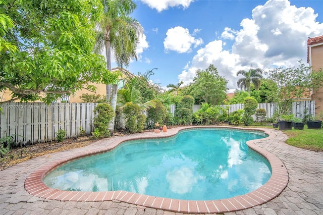 view of pool