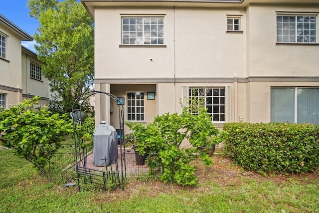 view of rear view of house