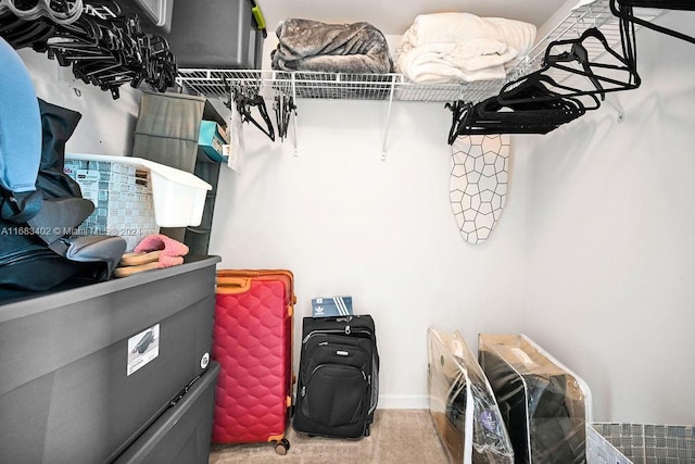 610 W Las Olas Blvd Unit 312N, Fort Lauderdale, FL 33312 - spacious closet featuring carpet flooring