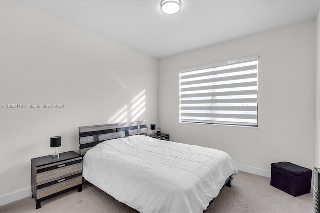 bedroom featuring carpet floors