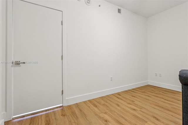 interior space with wood-type flooring